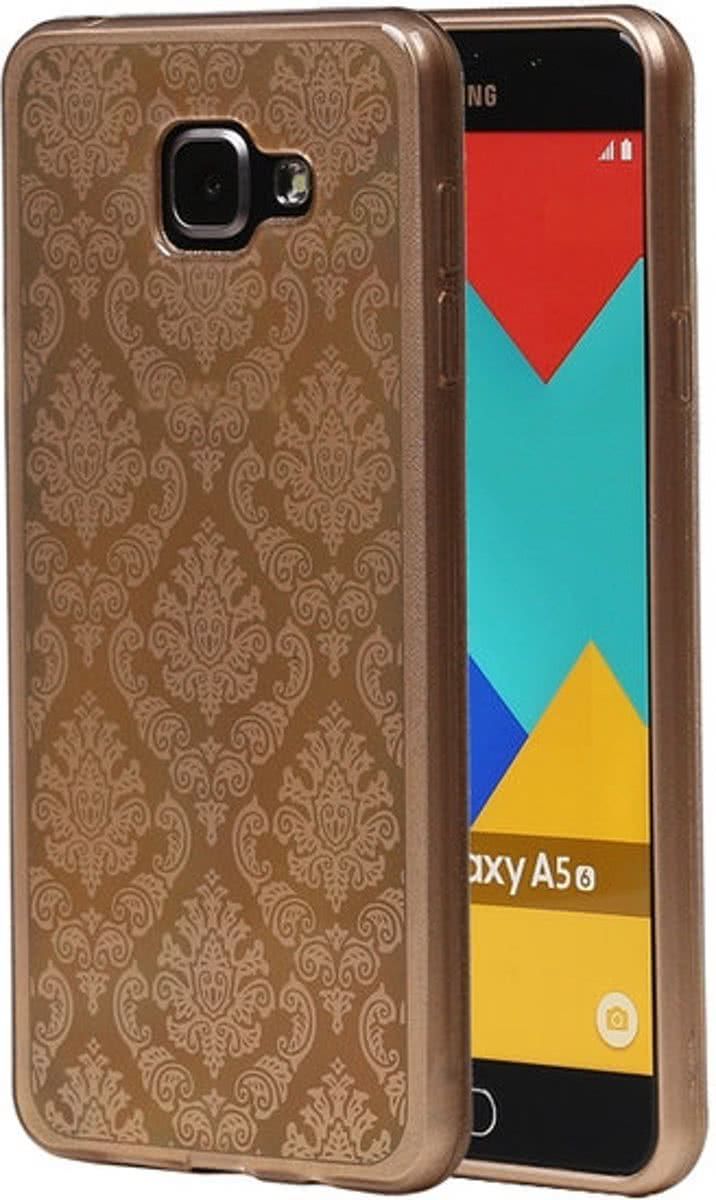Best Cases Goud Brocant TPU back case cover hoesje voor Samsung Galaxy A5 2016