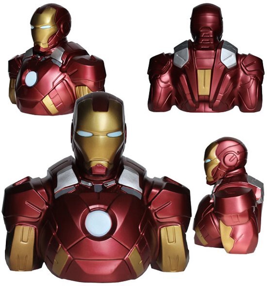 Marvel Iron Man - Money Bank Bust 22Cm