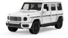 Jamara 402267 Mercedes-AMG G 63 Diecast 1:43 wit, gelicentieerde RC modelauto van metaal, verzamelvoertuig, miniatuurauto met afstandsbediening