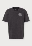 UNDER ARMOUR Functioneel shirt 'PROPERTY OF UA' lichtgrijs / black denim