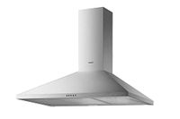 Cata VZX 9000 X/A afzuigkap, decoratief, 90 cm, capaciteit 510 m³/h, 3 standen, roestvrijstalen afwerking