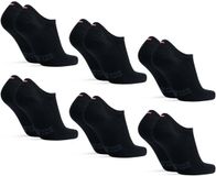 DANISH ENDURANCE Onzichtbare Bamboe Sokken - Anti-Slip Hiel - Unisex - Maat 43-47