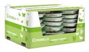 Aluminium Cereria Di Giorgio Aluminium fakkels Citronella Java – 32 stuks – Ø 16 cm – brandduur 4 uur – anti-muggen en insecten