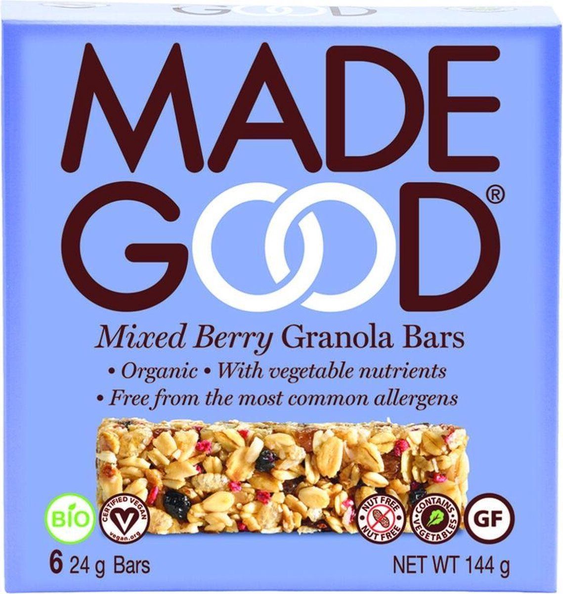 Made Good Mixed Berry Granola Bars - 0687456213101