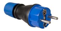 Zwarte rubberen gel, IP54, 16 A, 250 V