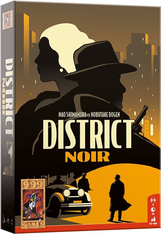 999 Games District Noir - Kaartspel