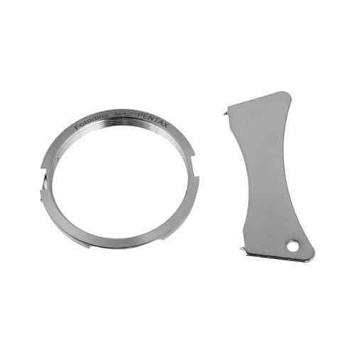 Fotodiox Pro Lens Mount Adapter - M42 to Pentax K (PK) - Aluminum
