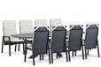 Lifestyle Garden Furniture Lifestyle Vivaro/Voyage 300x120 cm dining tuinset 9-delig