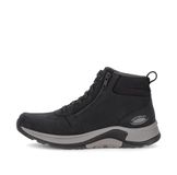 Gabor Merhottein BV Gabor Heren Combat Boots 0800.01.01 Brede Pasvorm Vetersluiting Glad Leer midnight 44.5 EU