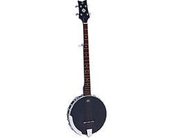 Ortega Raven Series OBJE250OP-SBK Open Back Banjo