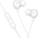 Hoco M117 Oordopjes met Draad - Wit