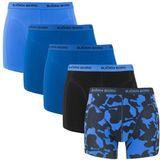 Björn Borg Bjorn Borg 5-Pack heren boxershorts - Cotton Stretch - Blauw Combi / XXL