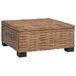 VidaXL Table basse rotin naturel naturel 67 x 60 x 30 cm