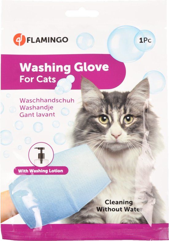Flamingo Washandje Kat