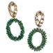 By Jam Gioielli Candy Sweet Jewellery oorbellen goudkleurig/groen