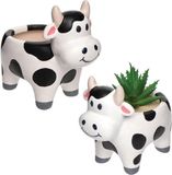 Baker Ross Koe Bloempotjes (2 Stuks) Knutselspullen en Knutselsets voor Kinderen