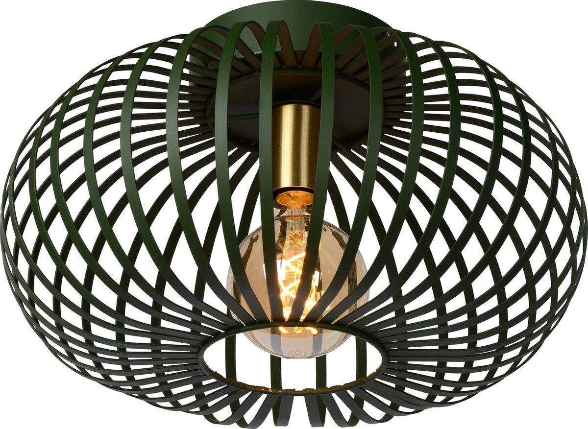 Lucide MANUELA Plafonnière - Ø 39,5 cm - Groen