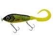 Abu Garcia Svartzonker McMy Tail Jerkbait – Clear High-Impact ABS, Eco-Friendly Weighted, Realistic 3D Effect, Designed in Sweden for Freshwater & Saltwater Fishing, Real Hot Pike 20 cm