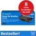 Easyprint Toner voor Brother TN3480, compatibel met Brother DCP-L 5500, HL-L 5000, MFC-L 5700, e.d., 8 stuks