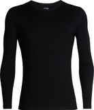 Icebreaker BF 260 Tech LS Crewe - Heren - Thermoshirt - Zwart