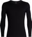 Icebreaker BF 260 Tech LS Crewe - Heren - Thermoshirt - Zwart