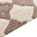 Beliani SINOP Laagpolig Vloerkleed - Bruin - 160 x 230 cm - Katoen
