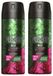 AXE Wild Bergamot & Pink Pepper Déodorant / Vaporisateur - Lot économique 2 x 150 ml