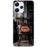 Xiaomi Bedrukt siliconen hoesje compatibel met Xiaomi Redmi 12 4G, Xiaomi Redmi 12 5G Guitare