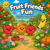 Fruity Friends Colouring Book: Sally Orla Annie and Benny Fun Colouring