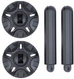 Nytro SLS36 Spare Leg D36 Telescopische Poot - 30 cm - Grijs