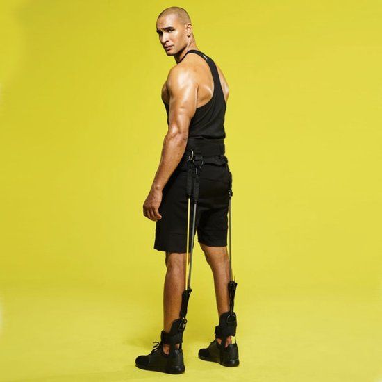 Waistband jump trainer - Zwart