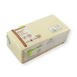 Hostelnovo - 100 servetten van gerecycled en biologisch afbreekbaar papier - Micropunttextuur - Dikker en absorberend - Ideaal voor cocktailparty's - 10 x 10 cm gevouwen
