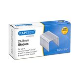 Rapesco 24/8mm nietjes 5000 stuks zilver