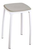 King Home S1407209/C kruk grijs polypropyleen, 29 x 29 x 46H