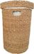 Casa Moro Ronde wasmand met deksel – zeegras – 38 liter – met waszak – naturel