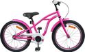 Vélo enfant 20 pouces pour 6-11 ans rose foncé