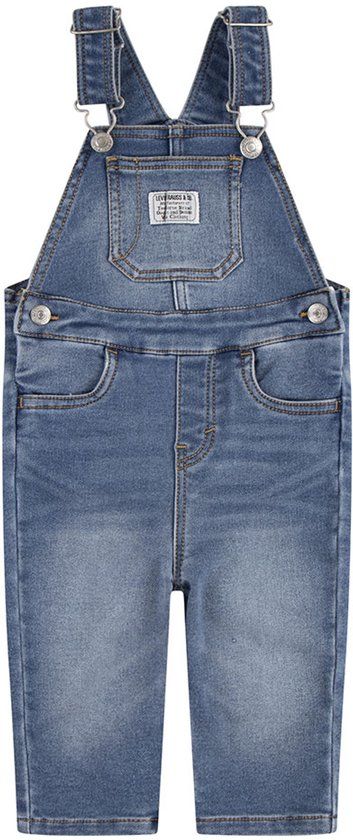 Levi's Kids My First Overall Blauw 2-3 jaar Katoen Unisex Mouwloos