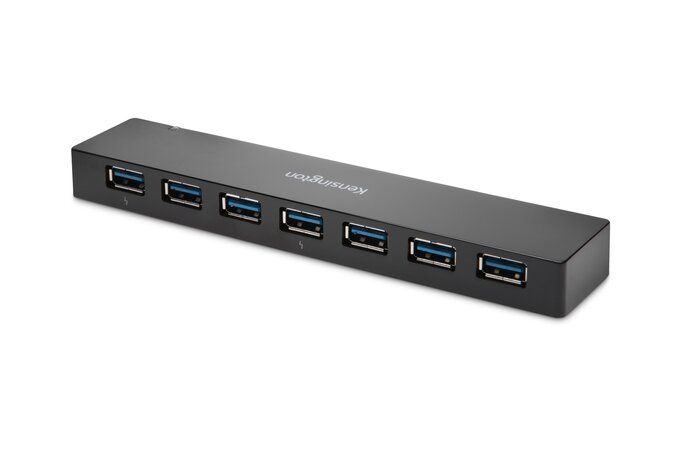 Kensington UH7000C USB 3.0 7-Port Hub - Black