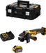 DeWALT Winkelslijper DCG418X1 FlexVolt (1 x 54V/18V 9,0 Ah + DCB116 + TSTAK II)