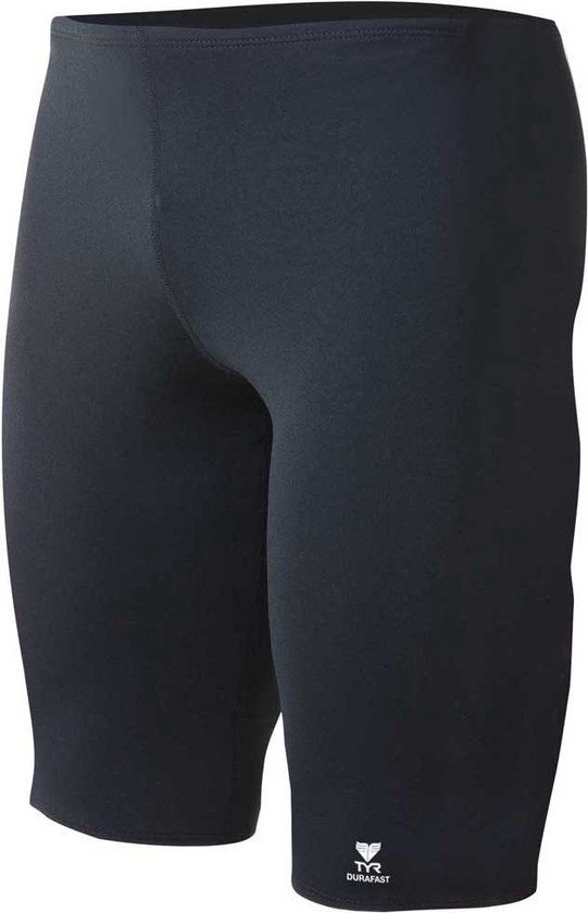 TYR Durafast Elite Solid Jammer - Black - Men's 34