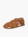 Pisamonas Open schoenen donkerbruin