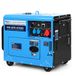 HEXWELT HW-APD-6700D Générateur - Générateur diesel - 5000 W - 230/400 V - AVR