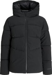 Jack & Jones Global Puffer Jas Junior - Maat 128 - Zwart - Maat 128