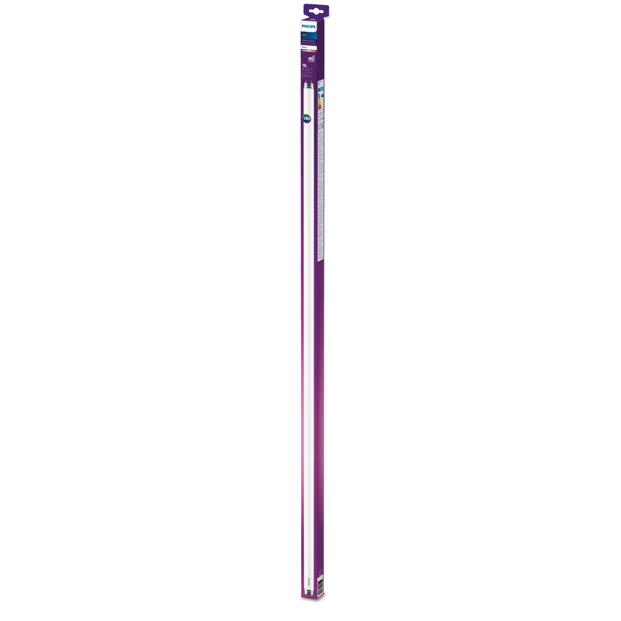 Philips LED Tube - 16W - 1550lm - 3000K - G13 - 121.2cm