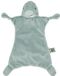 Trixie Baby Knuffeldoekje Mr. Shark - 0m+ - Met fopspeenlus - Gerecycleerde stof