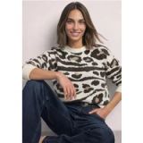 Sweater met lange mouwen en een mix van dierenprints