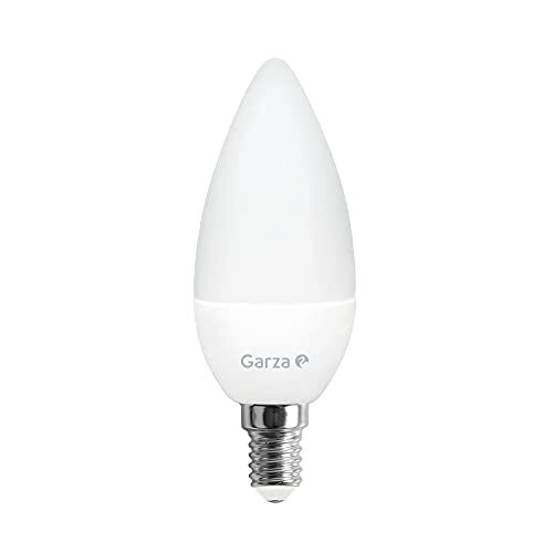 Garza ® - Led-kaarslamp, neutraal licht 4000 K, fitting E14, 8 W, 810 lumen