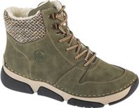 Rieker Veterboots Dames Groen Maat 40