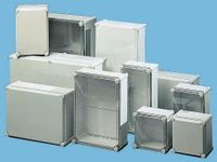Fibox - polycarbonaat woninginbouw, polyamide lichtgrijs (RAL 7035) 558 x 278 x 130 PC 5628 13 t 1 st.