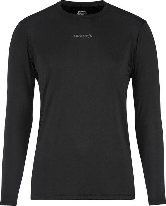 Craft ADV Essence LS Tee 2 Heren Zwart Maat XXL